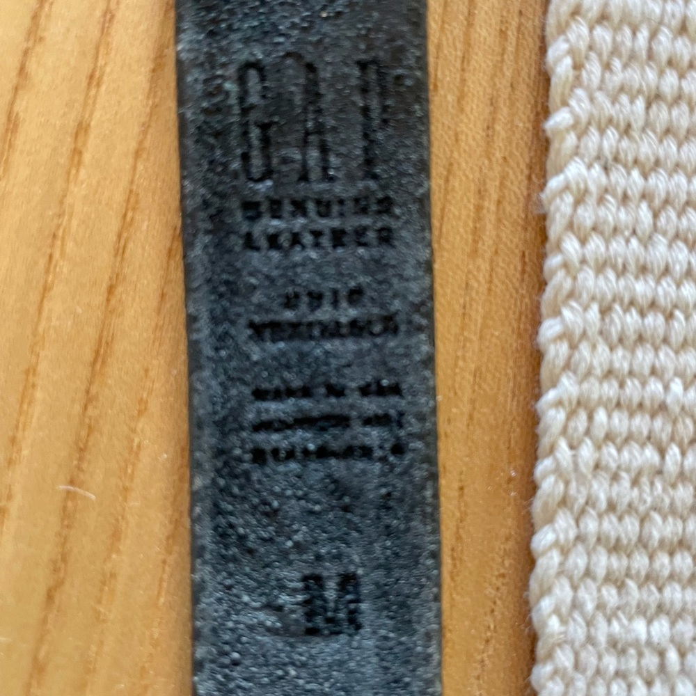Vintage Leather Belt - Picture 3 of 4